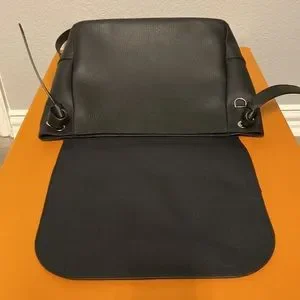LV × Nigo Besace Tokyo ショルダーバッグ【ランク：B】 LOUIS VUITTON X NIGO Taurillon Monogram Denim Drip Besace